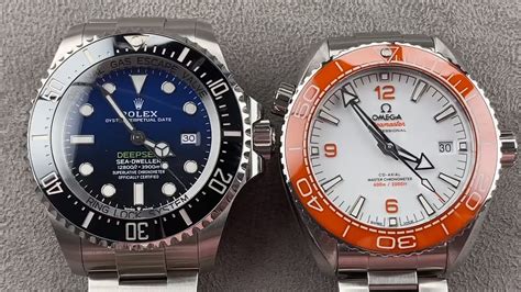 omega planet ocean vs rolex|are omega watches worth anything.